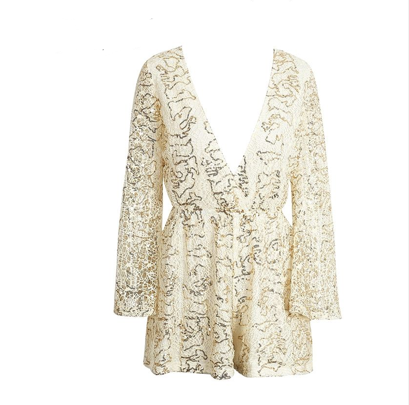 Ivory Whisper Lace Dress