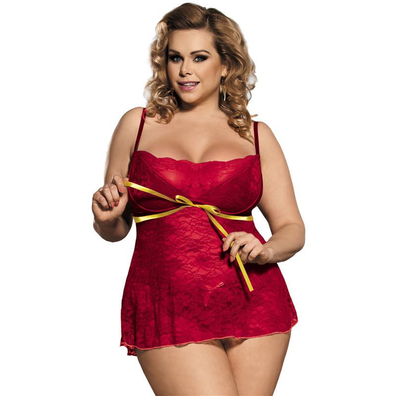 Love Spell Plus Size Lace Babydoll