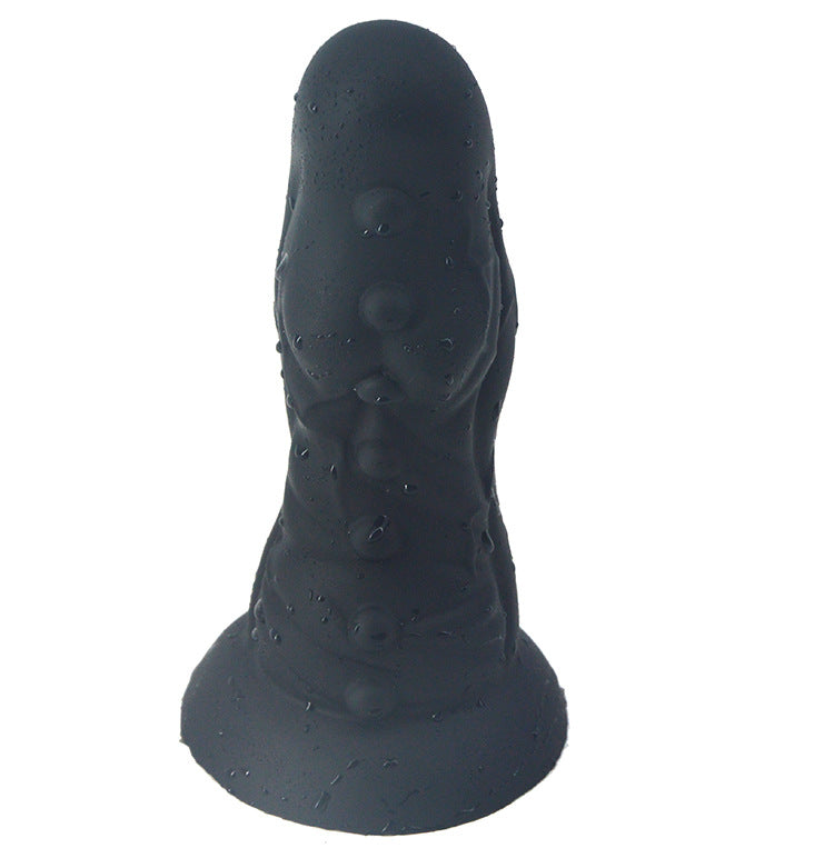 FAAK Silicone G-Spot Anal Plug with Suction Base