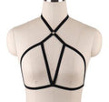 Noir Seduction Harness Bralette