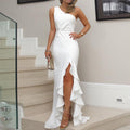 Midnight Cascade Gown