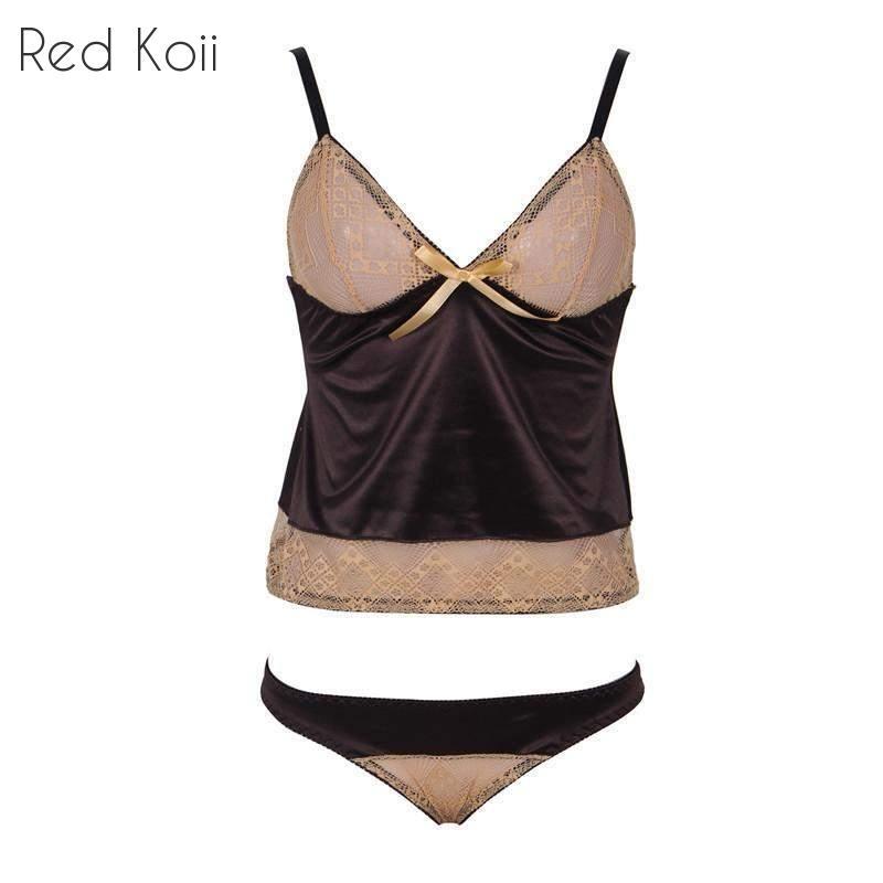 Midnight Elegance Cami Set