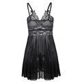 Midnight Enchantment Lace Babydoll
